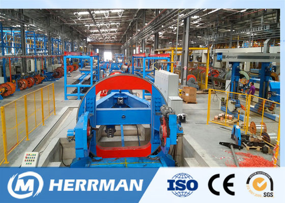 Drum Twister Type HV Armoured Cable Machine Adjustable Pitch